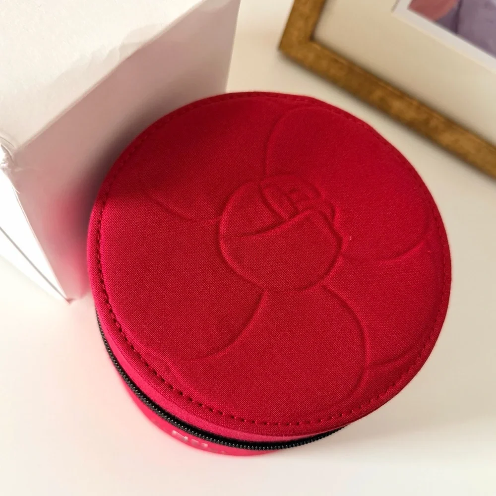 Chanel N1 Red Zip Cosmetic‎ Case